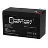 Mighty Max Battery 12V 7Ah Zipp Battery SLA-12V-7AH-T1 Replacement Battery - 2 Pack ML7-12MP236814
